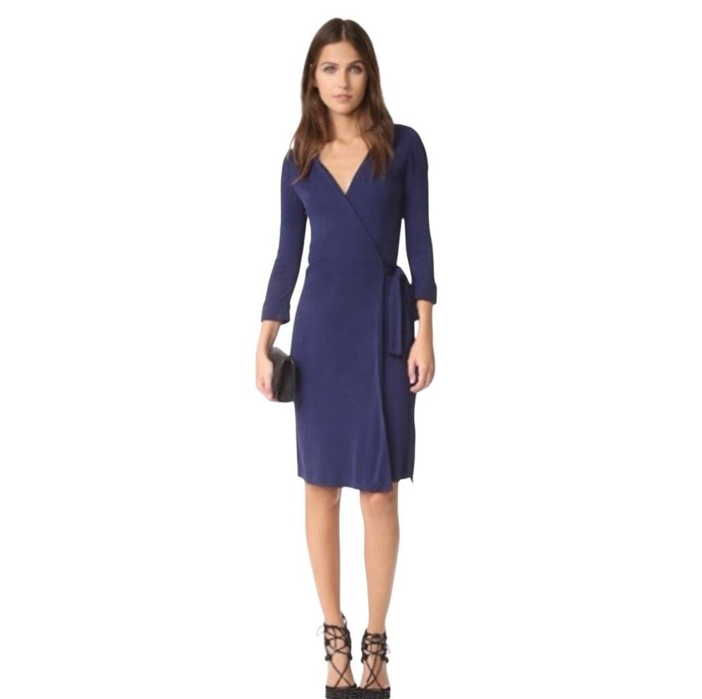 Diane Von Furstenburg Julian Two Wrap Dress 0